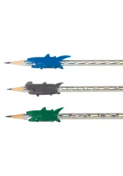 ToyPlaya Shark Pencil Grips;Hammerhead, Tiger, and Great White Shark (25x pcs)
