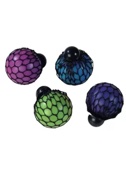 ToyPlaya Rainbow Mesh Squeeze Balls 12xpcs -Fabritech sale2023 Belk 1093