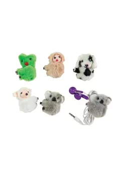 ToyPlaya Clip On Cuddles Plush Animal Clips;Monkey, Frog, Koala, Lamb, Dog (6x pcs) -Fabritech sale2023 Belk 1101