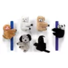 ToyPlaya Jumbo Clip-On Critter Animal Clips ;koalas, monkeys, dogs, bears (12x pcs)