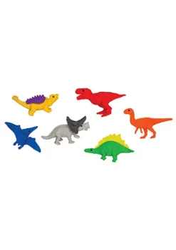 ToyPlaya The Lost Age: Dinosaur Erasers; Tyrannosaurus Rex, Triceratops, Velociraptor, Stegosaurus, Ankylosaurus, and Pteranodon (12x pcs) 5 ToyPlaya The Lost Age: Dinosaur Erasers; Tyrannosaurus Rex, Triceratops, Velociraptor, Stegosaurus, Ankylosaurus, and Pteranodon (12x pcs) -Fabritech sale2023 Belk 1197