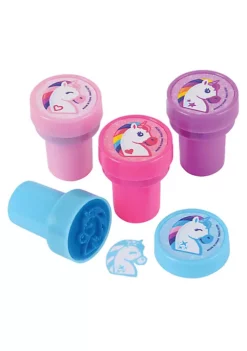 ToyPlaya Unicorn Pencil Top Stampers, 12x pcs
