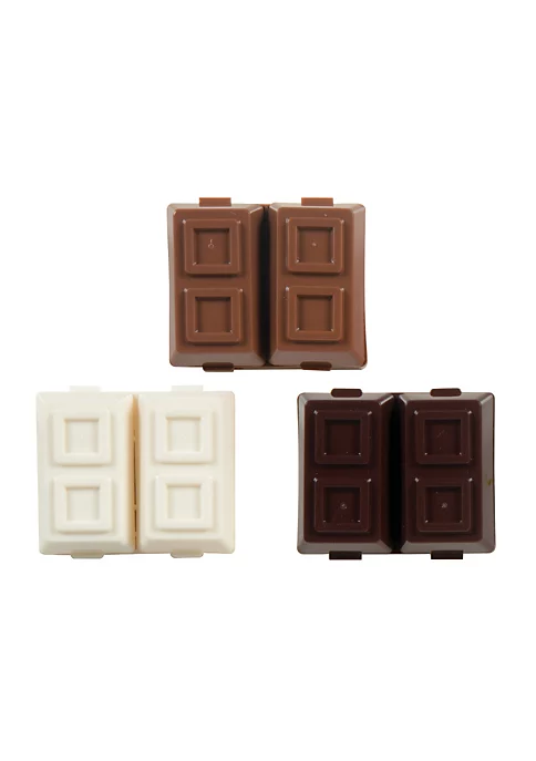 ToyPlaya Chocolate Bar Pencil Sharpeners with Scented Erasers (12x pcs) 2 ToyPlaya Chocolate Bar Pencil Sharpeners with Scented Erasers (12x pcs) - Image 2