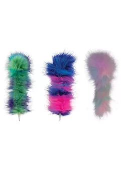 ToyPlaya Tie-Dye Plush Pens 6x pcs