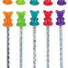ToyPlaya Scented Gummy Bear Pencil Toppers 12x pcs