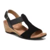Vionic Kaytie Ankle Strap Black Sde